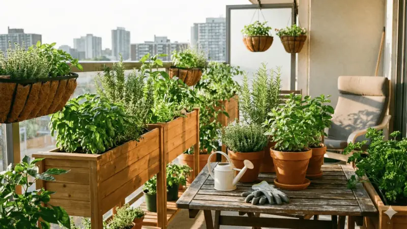 Como montar uma horta em casa mesmo sem espaço